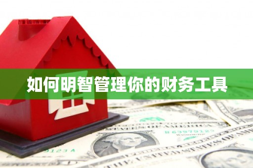 金门如何明智管理你的财务工具