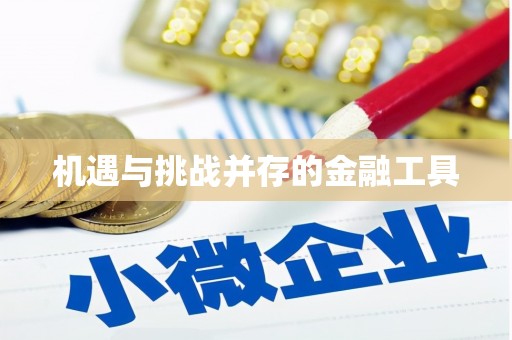 金门机遇与挑战并存的金融工具