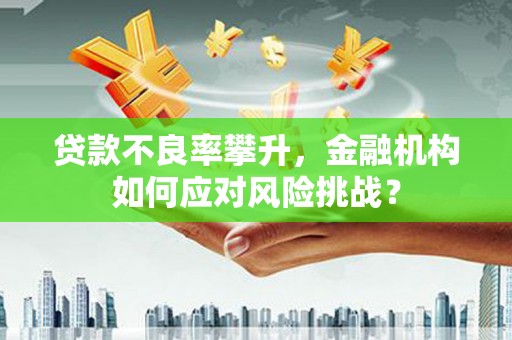 金门贷款不良率攀升，金融机构如何应对风险挑战？