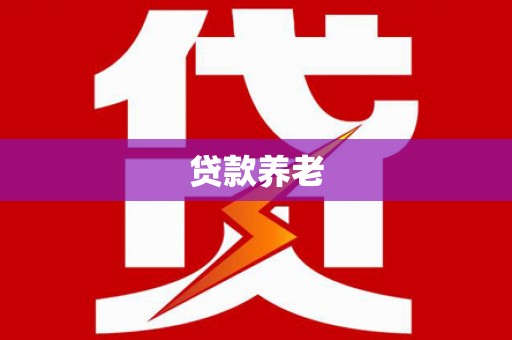 金门贷款养老